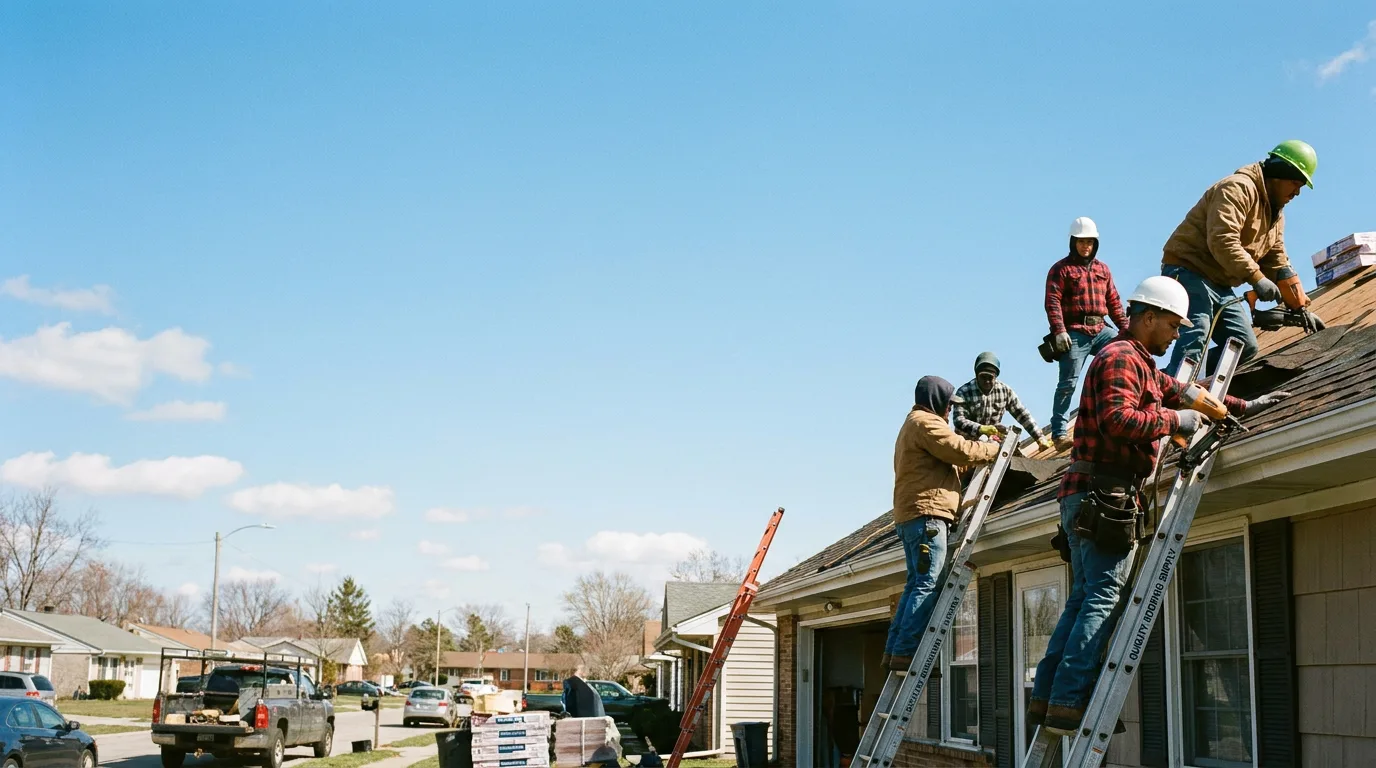 Roofing in Unionville Center, OH near me